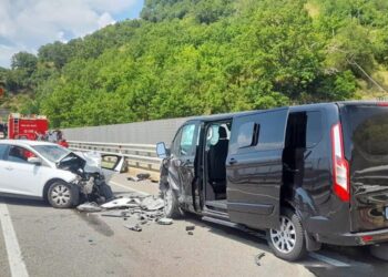 L'incidente dovuto a uno scontro frontale avvenuto a Guardia Piemontese, in Calabria