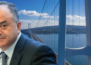 Il procuratore di Napoli, Nicola Gratteri, e il rendere del Ponte sullo Stretto