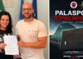Il palasport Peppino Impastato di Mesiano, il sindaco di Filandari Rita Fuduli ed il presidente del Comprensorio Vibonese, Anthony Lo Bianco