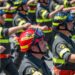 I sottosegretari Wanda Ferro ed Emanuele Prisco ed alcuni Vigili del fuoco