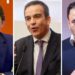 Da sinistra: Pasquale Tridico, Roberto Occhiuto e Giovanni Cugliari