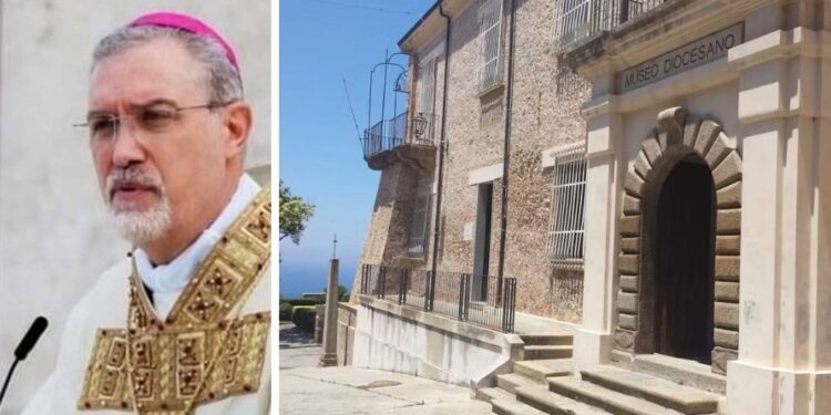 Il vescovo Attilio Nostro e la sede del Museo Diocesano di Nicotera