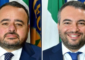 I consiglieri regionali della Calabria Vito Pitaro e Riccardo Rosa di Noi Moderati