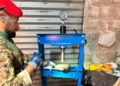In Aspromonte i Carabinieri scoprono un laboratorio per la lavorazione della cocaina