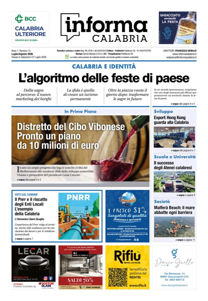 Cartaceo Luglio e Agosto