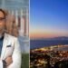 Alfredo Altomonte e uno scorcio di Vibo Marina