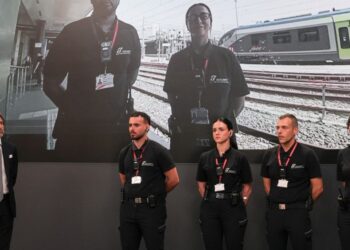 La presentazione delle bodycam in dotazione agli operatori presenti sui treni e nelle stazioni