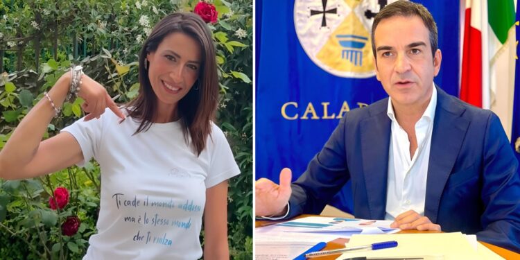 Katia Coloca e Roberto Occhiuto