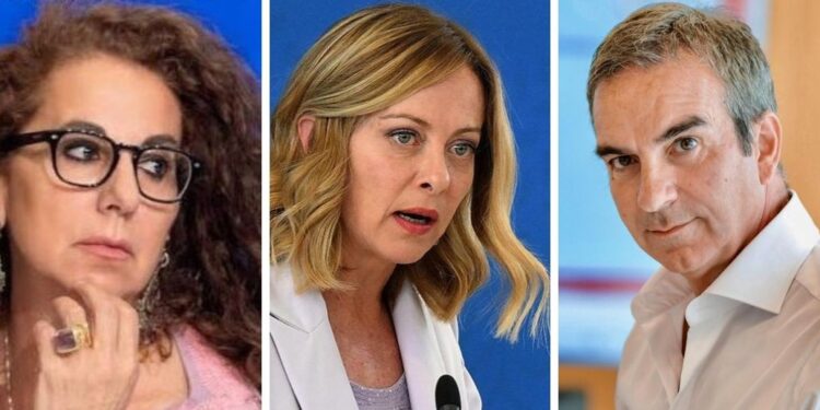 Wanda Ferro, Giorgia Meloni e Roberto Occhiuto