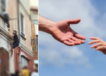 Il salvataggio avvenuto a Corigliano, in Calabria