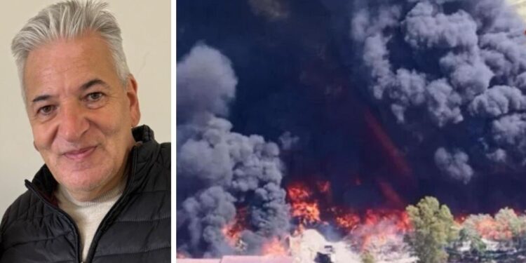 Gregorio Greco incendio Palmi
