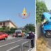 L'incidente a Catanzaro in via Falluc