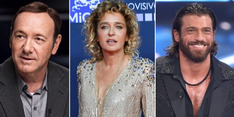 Kevin Spacey, Valeria Golino e Can Yaman