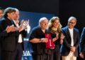 Lino Banfi sul palco del Magna Graecia Film Festival a Soverato, in Calabria