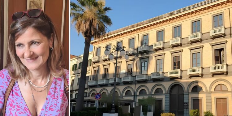 L'assessore Luisa Santoro e Palazzo Gagliardi a Vibo Valentia