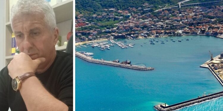 Giovanni Patania e il porto di Vibo Marina