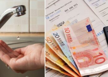 I rincari in bolletta per l'acqua
