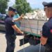 Il sequestro del camion a Sellia Marina