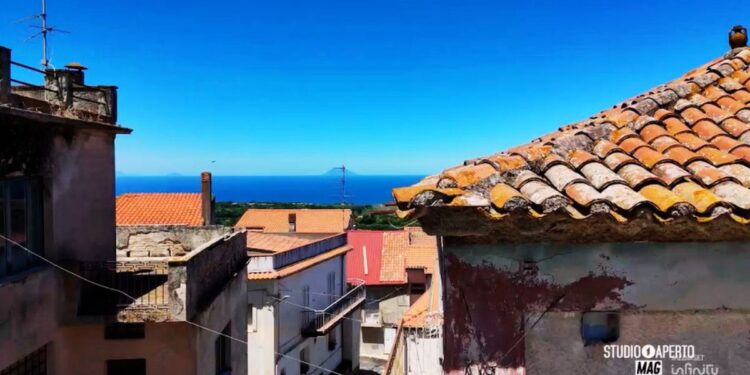 Una foto panoramica da Spilinga, dove nasce la 'nduja