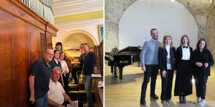 Studenti e docenti del Conservatorio Fausto Torrefranca di Vibo Valentia
