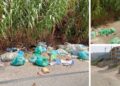 Rifiuti abbandonati a Contrada Gornella