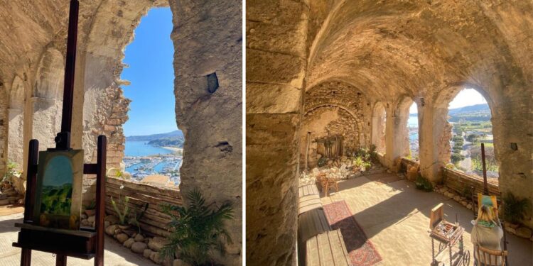 Gli archi che accolgono il progetto Tropearte