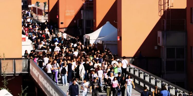 Gli studenti dell'Unical, Università della Calabria