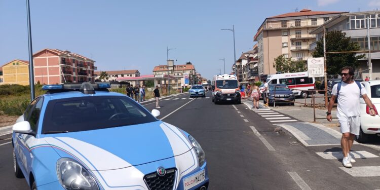 L'incidente lungo la statale 18 a Vibo Valentia