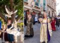 In foto da sinistra il sindaco di Tropea Giovanni Macrì e la direttrice artistica della parata storica Angelica Artemisia Pedatella