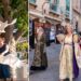 In foto da sinistra il sindaco di Tropea Giovanni Macrì e la direttrice artistica della parata storica Angelica Artemisia Pedatella
