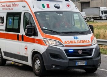 Una ambulanza