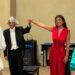 Il maestro Emilio Aversano durante un evento nell'ambito di Armonie della Magna Graecia a Tropea