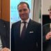 Da sinistra: Enzo Bruno, Roberto Rugna e Patrizia Rodi Morabito