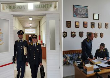 La Guardia di finanza di Vibo Valentia