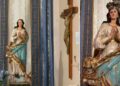 La statua della Immacolata Vergine Maria di Drapia