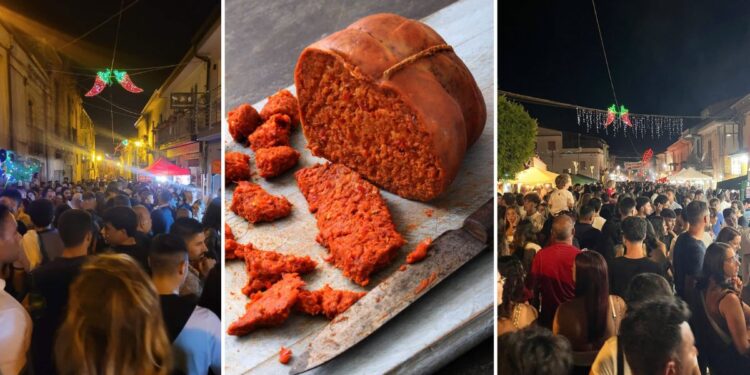 La 'nduja di Spilinga, protagonista del festival e della sagra