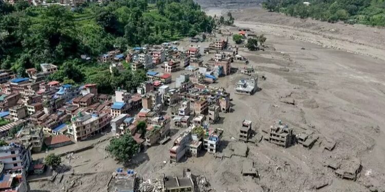 Alluvione Nepal Tibet