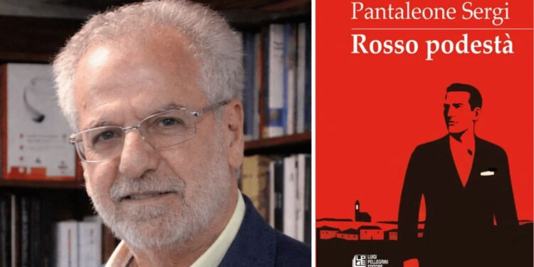 Pantaleone Sergi e la copertina del suo ultimo libro