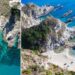 Praia i Focu a Capo Vaticano, nel comune di Ricadi, Calabria