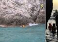 Il salvataggio dei Vigili del fuoco alla Grotta del Palombaro di Capo Vaticano, Ricadi