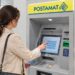 Un Atm Postamat, un bancomat di Poste italiane