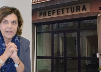 Il prefetto di Vibo Valentia, Anna Aurora Colosimo, e la Prefettura