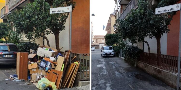 discarica abusiva via machiavelli