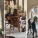 Gli Archi di Tropea, dove si sta girando il documentario sull'attore Raf Vallone che vede la partecipazione di Raoul Bova