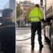 La Guardia di finanza intervenuta in un distributore di carburanti a Crotone, in Calabria