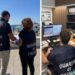 La Guardia di finanza in azione ad Amantea
