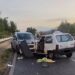 L'incidente avvenuto sulla Ss 106 a Bovalino