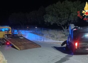 L'incidente avvenuto sulla Sp 122 in Calabria, all'altezza di Stalettì