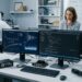 Un laboratorio dove si utilizza l'intelligenza artificiale