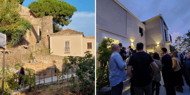 L'inaugurazione del punto d'ascolto in via Conte D'Apice a Vibo Valentia promosso dall'associazione La Goccia